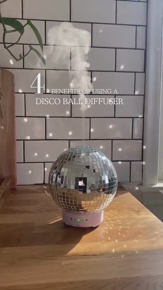 Essential Oil Disco Ball Diffuser with Whisper Quiet Operation